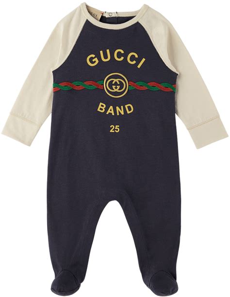 gucci baby grow set|gucci baby jumpsuit.